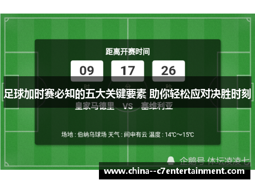 足球加时赛必知的五大关键要素 助你轻松应对决胜时刻 足球加时赛必知的五大关键要素 助你轻松应对决胜时刻